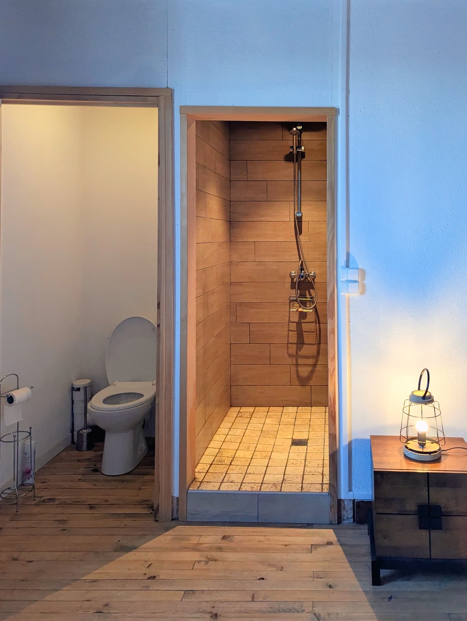 Douche italienne chambre Cyan