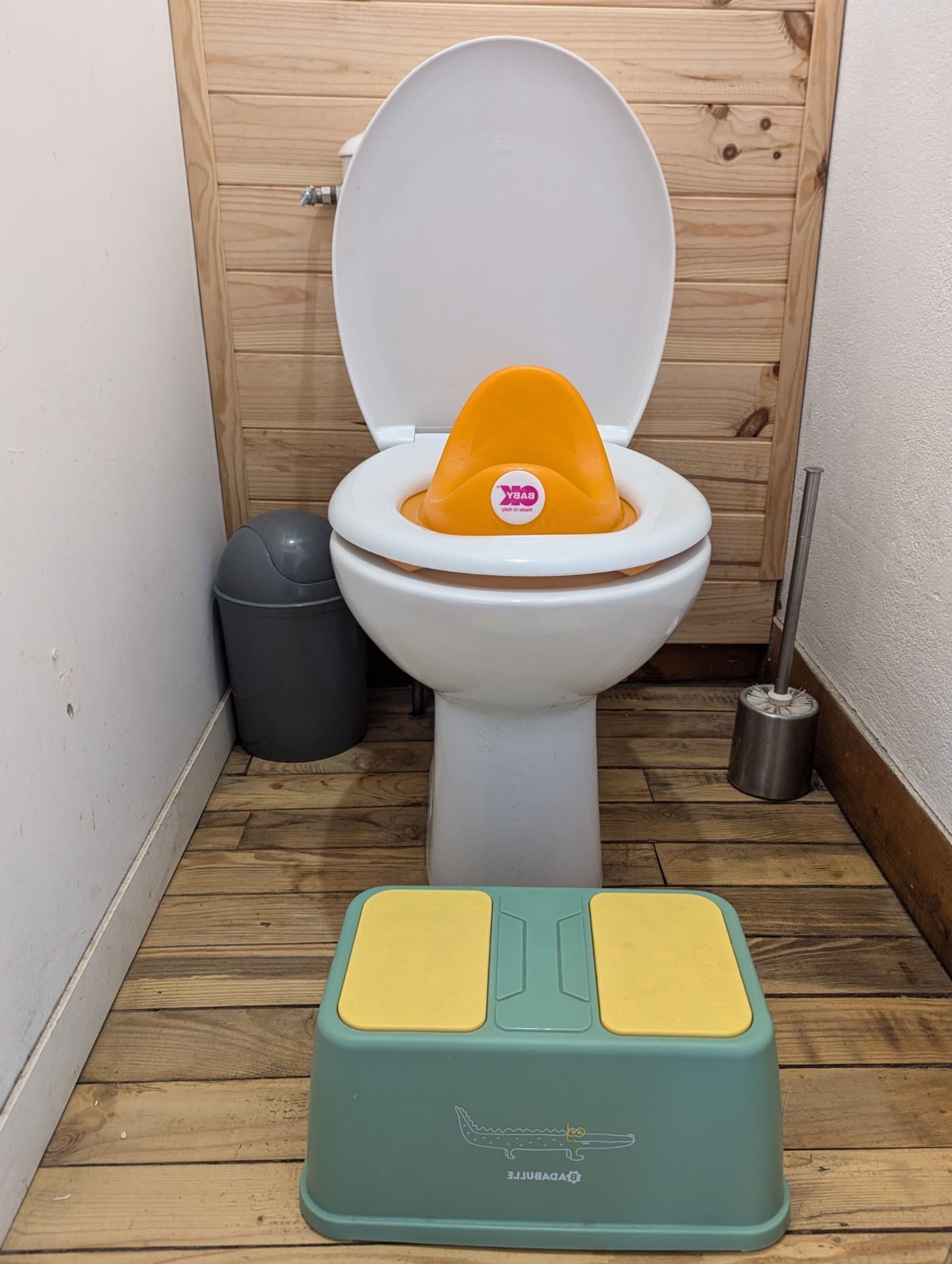 WC communs equipements bebe gite Haute-Loire